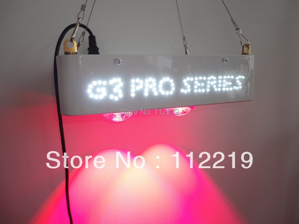 100W G3 프로 시리즈 2*50 COB LED 성장 빛 6 밴드 레드 + 블루 + 오렌지 + 화이트 + IR + UV, 인기 판매 3 년 보증